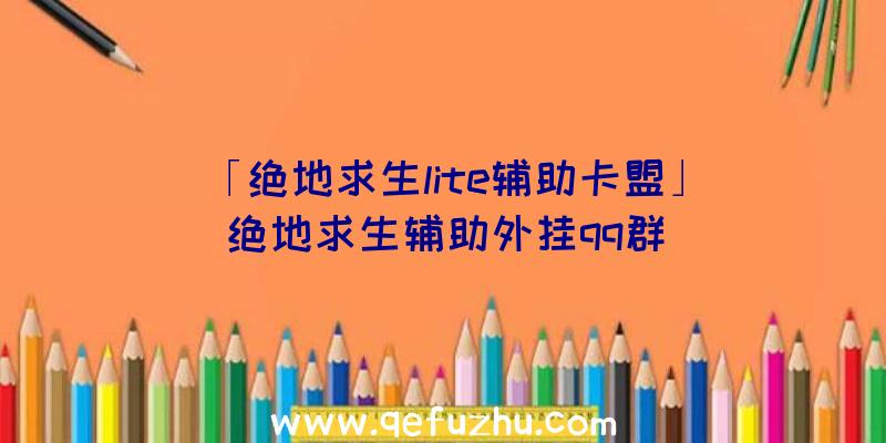 「绝地求生lite辅助卡盟」|绝地求生辅助外挂qq群